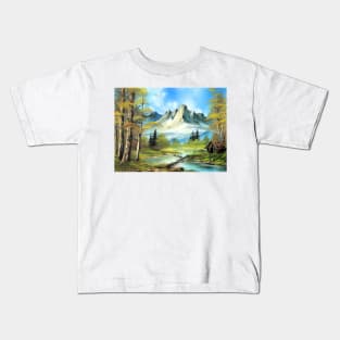 CABIN RETREAT Kids T-Shirt